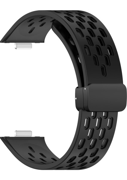 Huawei Watch Fit3 Manyetik Toka Silikon Kayış Için (Yurt Dışından) modelleri