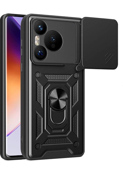 Huawei Pura 70 Kılıf Impact Resistant Siyah