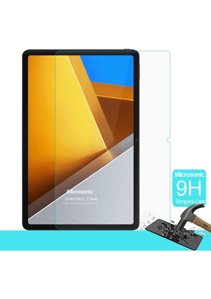 Xiaomi Poco Pad Tempered Glass Cam Ekran Koruyucu fiyatları