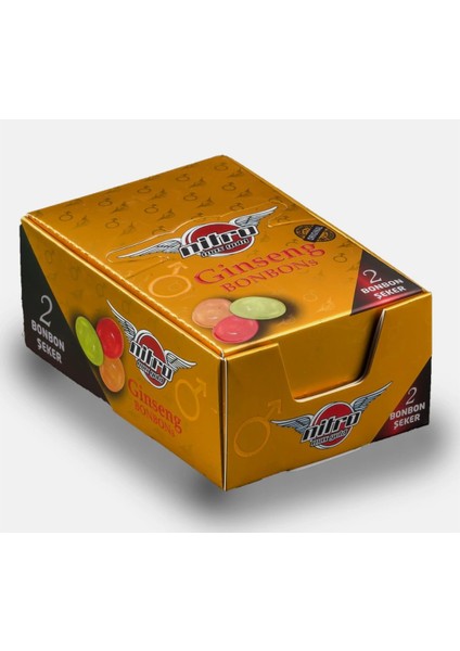 Aşkın Deposu Nitro max Gınseng Bonbons 6 Adet