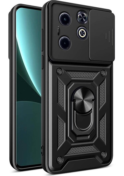 Infinix Smart 8 Kılıf Impact Resistant Siyah