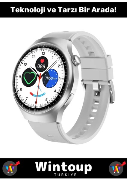 Watch 4 Plus 8in1 Watch 2024 Son Sürüm Akıllı Saat Gps Bluetooth Çağrı Android Ios