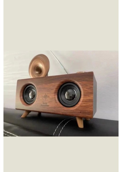 Gramafon Radyo Nostaljik Radyo Müzik Speaker Bluetooth Hoparlör Yüksek Ses Kalitesi