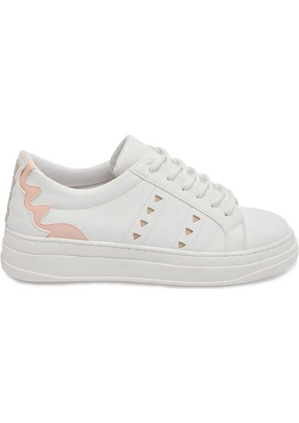 Beyaz Vegan Kadın Sneaker - K24I1AY67365-Q3Y Beyaz