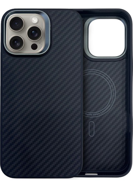 iPhone 16 Pro Real Kevlar Magsafe Kapak
