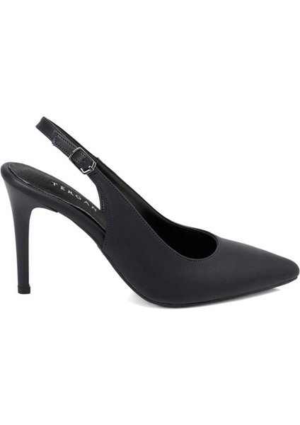 Lacivert Vegan Kadın Stiletto - K24I1AY67381-Q4H Lacivert