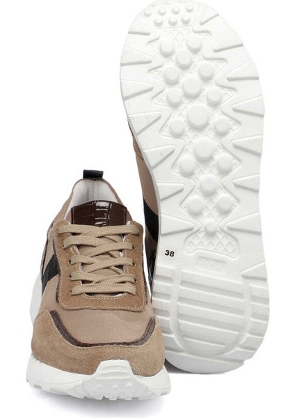 Taba Deri-Tekstil Kadın Sneaker - K24I1AY67384-A29 fırsatları