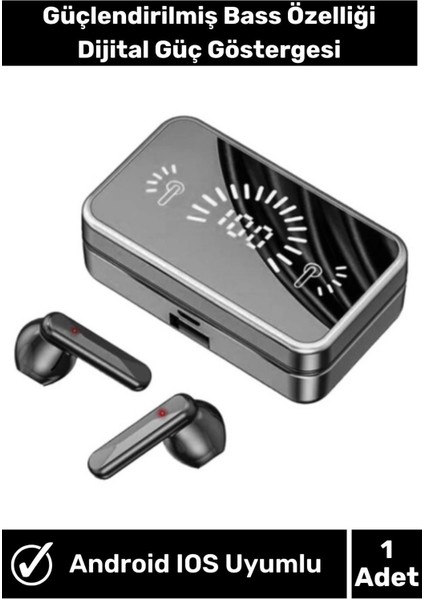 Oyuncu Kulaklığı Göstergeli Hd Mikrofon Bluetooth Kulaklık Kablosuz Hıfı Stereosound S20