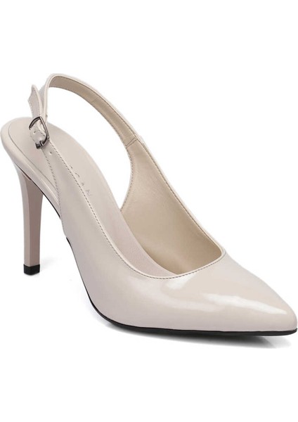 Bej Vegan Kadın Stiletto - K24I1AY67381-R72