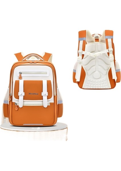 İlkokul Çocukları Için Baskılı Logo Erkek ve Kız Çocukları 1-3-6 Sınıf Eğitim Kurumu Ultra Hafif, Ağırlık Azaltıcı Su Geçirmez (Yurt Dışından)