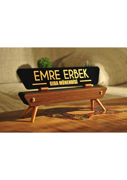 Masaüstü Isimlik Altın