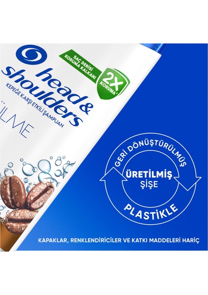 Head & Shoulders Şampuan Saç Dökülme Karşıtı Kafein Etkili 330 Ml X3 Adet