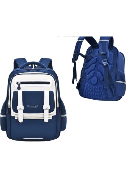 İlkokul Çocukları Için Baskılı Logo Erkek ve Kız Çocukları 1-3-6 Sınıf Eğitim Kurumu Ultra Hafif, Ağırlık Azaltıcı Su Geçirmez (Yurt Dışından)