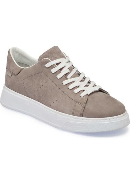 Gri Hakiki Deri Erkek Sneaker - E24I1AY56839-A40