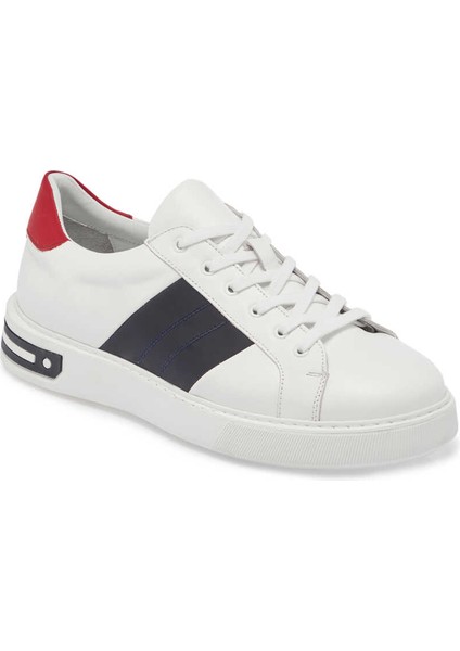 Beyaz Deri Erkek Sneaker - E24I1AY56816-A26 Beyaz