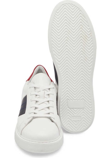 Beyaz Deri Erkek Sneaker - E24I1AY56816-A26 Beyaz fırsatları