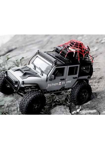 Silikon Elastik Bagaj Ağı 1/10 Rc Paletli SCX10 90046 Tamiya CC01 D90 Traxxas Trx4 Yükseltme Parçaları Aksesuarları, 2 (Yurt Dışından)