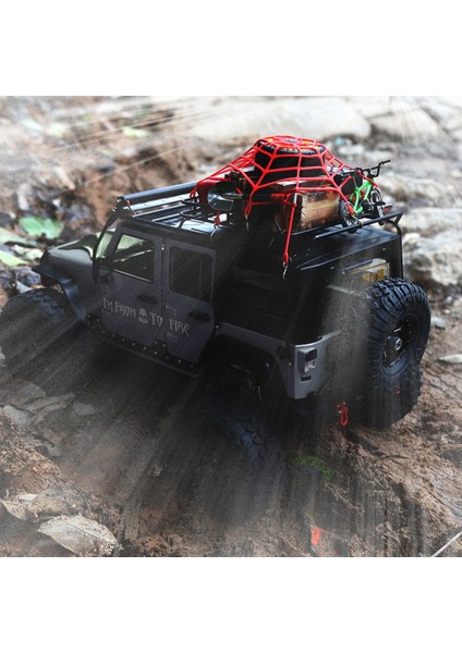 Silikon Elastik Bagaj Ağı 1/10 Rc Paletli SCX10 90046 Tamiya CC01 D90 Traxxas Trx4 Yükseltme Parçaları Aksesuarları, 2 (Yurt Dışından)