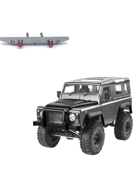 Metal Arka Tampon Traxxas Trx4 Trx-4 Eksenel SCX10 90046 AXI03007 MN999 1/10 Rc Paletli Araba Yükseltme Parçaları, 2 (Yurt Dışından)