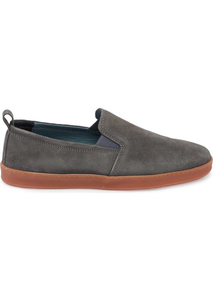 Gri Hakiki Süet Deri Erkek Casual Ayakkabı - E24I1AY56795-H42 modelleri