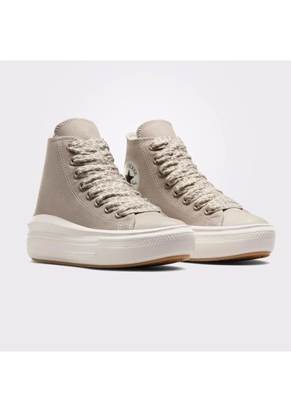 Chuck Taylor All Star Move Platform Kadın Bej Sneaker