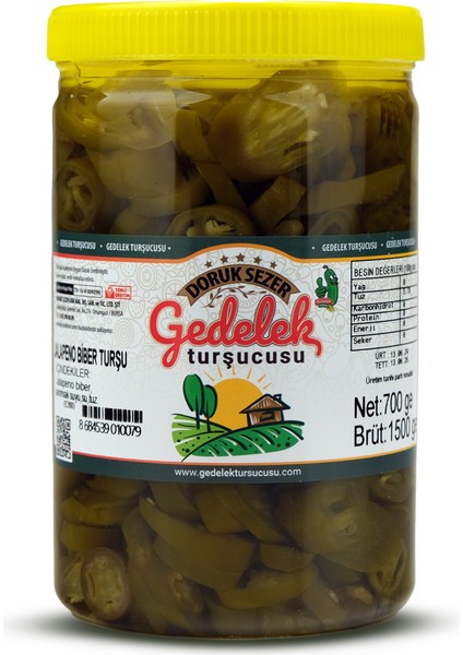 Jalapeno Biber 700 gr