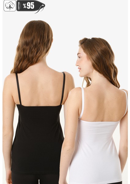 Hamile Kaplı Emzirme Atletli 2li Set Siyah-Beyaz modelleri