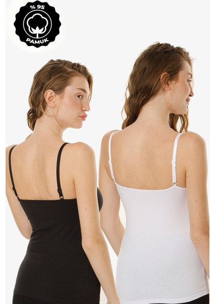 Hamile Kaplı Emzirme Atletli 2li Set Siyah-Beyaz fırsatları