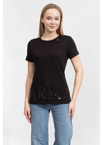 Kadın Tişört Siyah modelleri