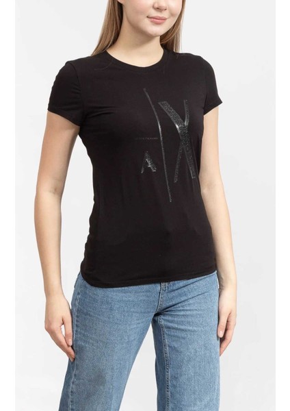 Kadın Tişört Siyah