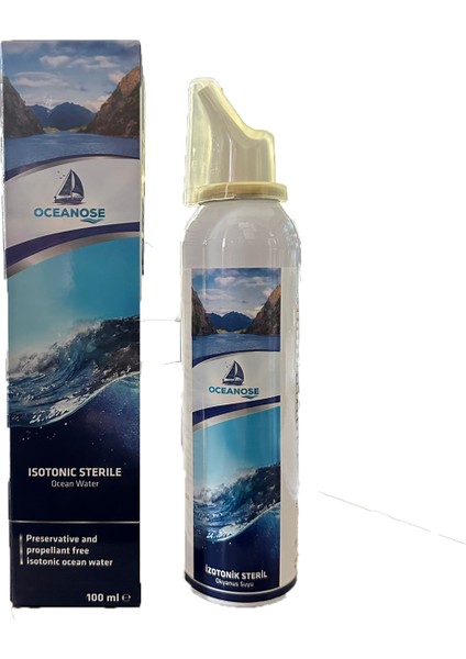 Izotonik Deniz Suyu Burun Spreyi 100 ml