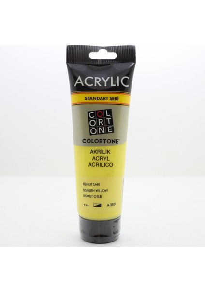 Artist Colors (Standart Seri) 120 ml Akrilik Boya ''bizmut Sarı''