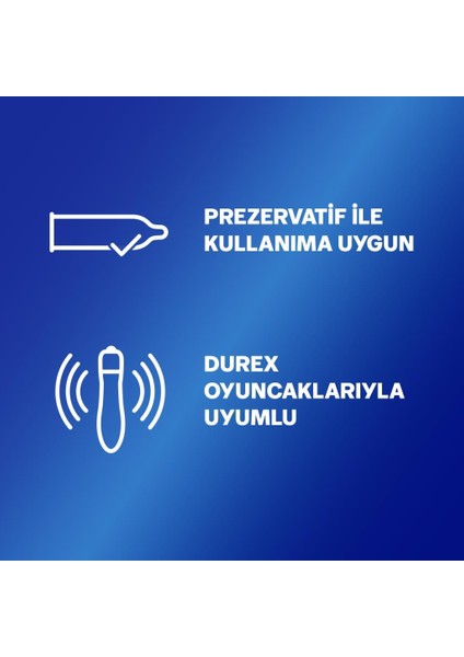 Titreşimli Anal Plug Tıkaç + Durex Play Hisset Kayganlaştırıcı Jel 50ML