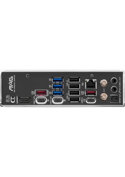 Msı Mag X870 Tomahawk Wıfı Am5 Ddr5 8400MHZ(OC) Usb4 4x M.2 HDMI 5g Lan Wıfı 7 Rgb Atx