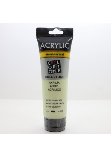 Artist Colors (Standart Seri) 120 ml Akrilik Boya ''naples Sarımsı Yeşil''