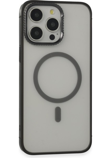 iPhone 15 Pro Pvdss Lens Titanium Edge Magsafe Kapak