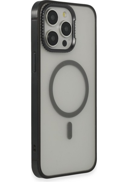 iPhone 15 Pro Pvdss Lens Titanium Edge Magsafe Kapak