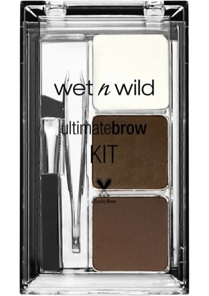 Kaş Sabitleyici Sabun Ve Ultimate Brow Kit Kaş Seti - Soft Brown