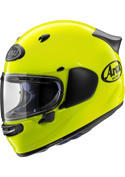 Quantic Fluor Yellow Kapalı Kask