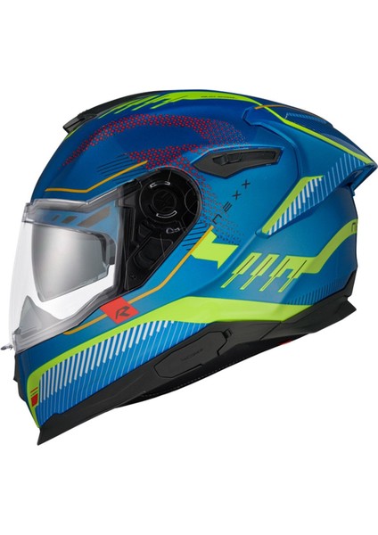 Y.100R Baron Mat Yeşil Kask