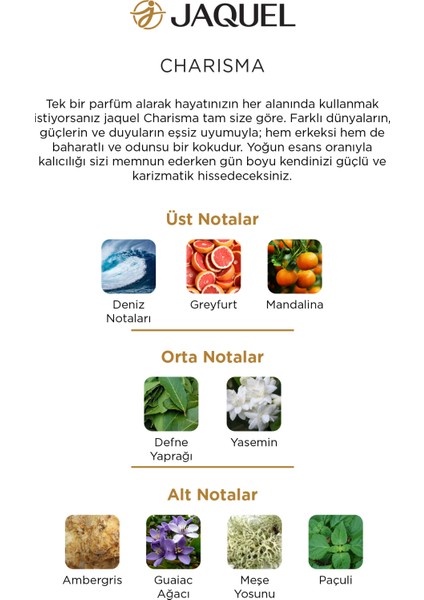 Charisma Erkek Parfümü 100ML