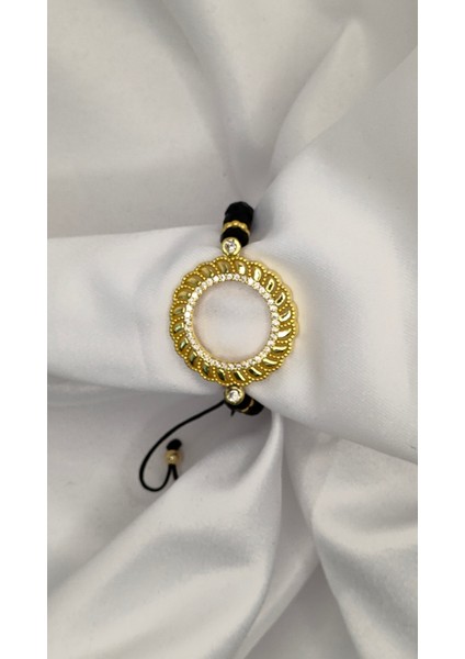 Çeyrek Altın Takmak Için Altın Kaplama Çerçeveli Bileklik Sıra Taş Model fiyatları