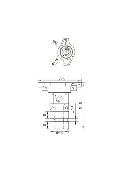 ALTERNATÖR ROTOR BAKIRI BOSCH TİPİ (İÇTEN SOĞUTMALI) (70 A -140 A)