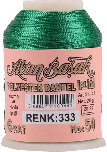 3 Adet Altınbaşak Oya ve Dantel Ipi 20 gr - Royaleks - No: 045 - 620 - 333