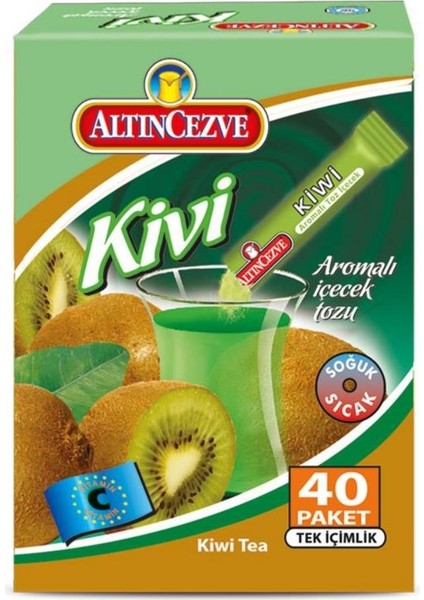 Kivi Aromalı Tek Içimlik Içecek Tozu 40 x 1.5 gr - 10'lu Paket fiyatları