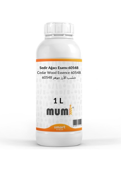 Sedir Ağacı Mum Esansı 60548 1 Litre