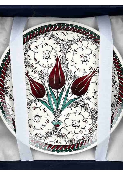 Iznik Çini Vazo Tabak Seti fiyatları