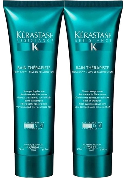 Resistance Therapist Bain Therapiste Onarıcı Şampuan 250 Ml 2 Adet