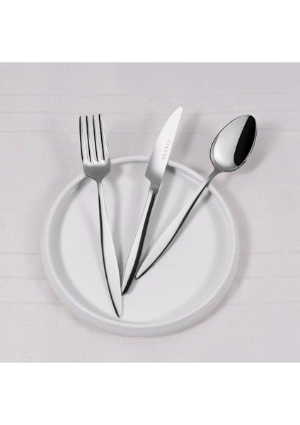 Milano Çelik Çatal Kaşık Bıçak Takımı 18 Parça fırsatları