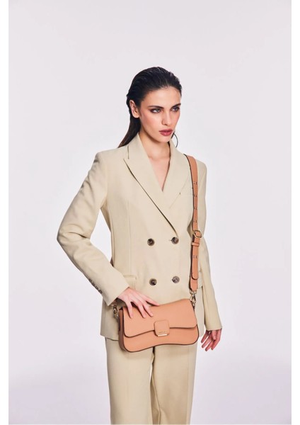 Kadın Omuz Çantası CN6506T Latte